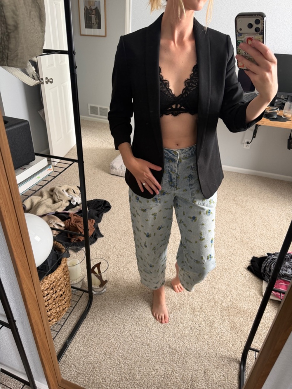 H&M Black Women's Blazer
